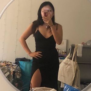 Showpo Dare to Dream Maxi in Black